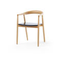 Beech Dining Chair Leather upholstery Dining Room Furniture